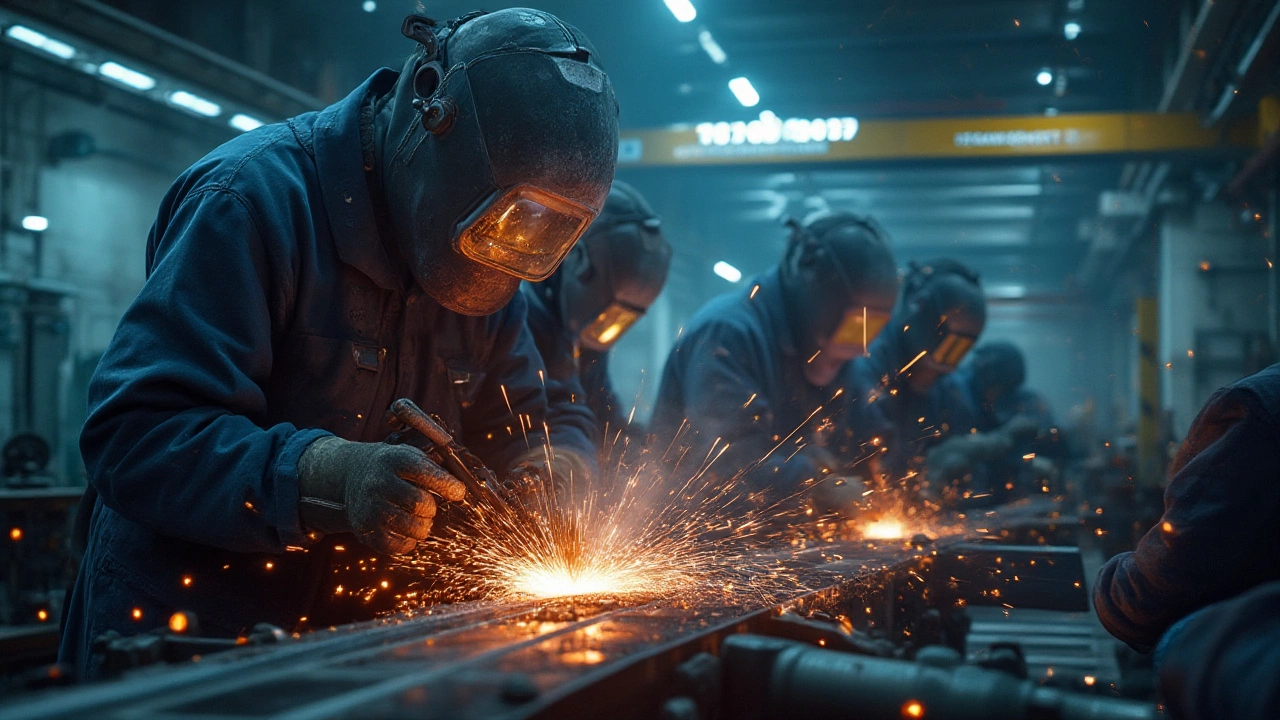 Зарплата сварщика за месяц: сколько реально зарабатывают в 2025 году