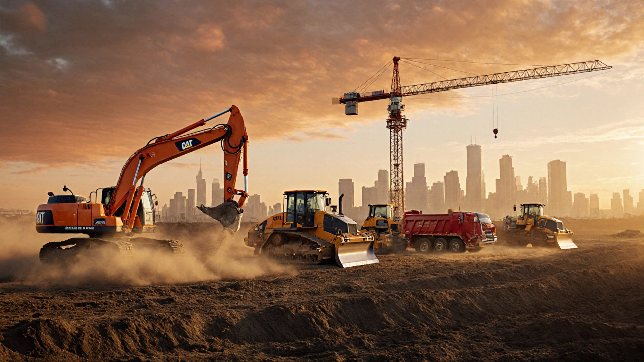 Строительные машины: виды, назначение и как выбрать