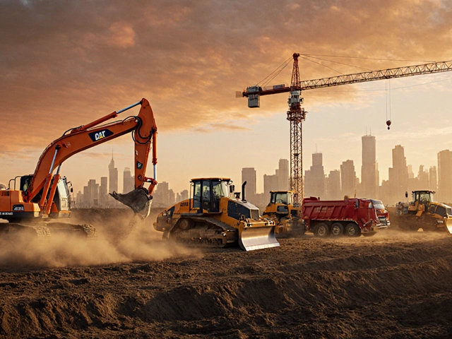 Строительные машины: виды, назначение и как выбрать