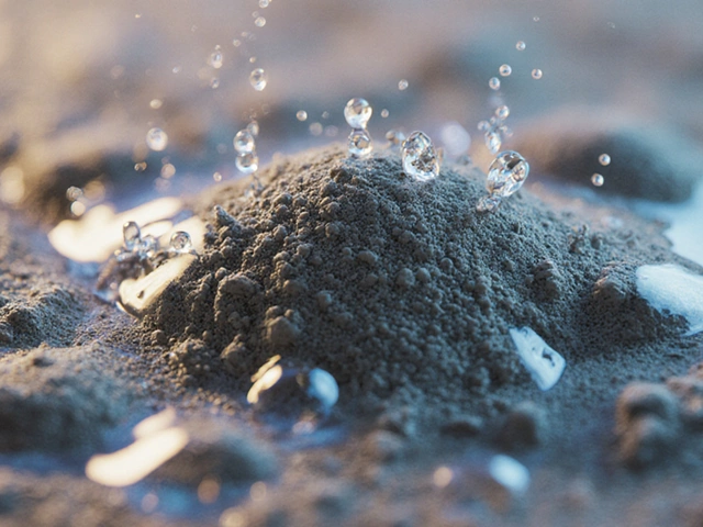 Зачем нужно заливать бетон водой: роль воды и правильный водоцементный баланс