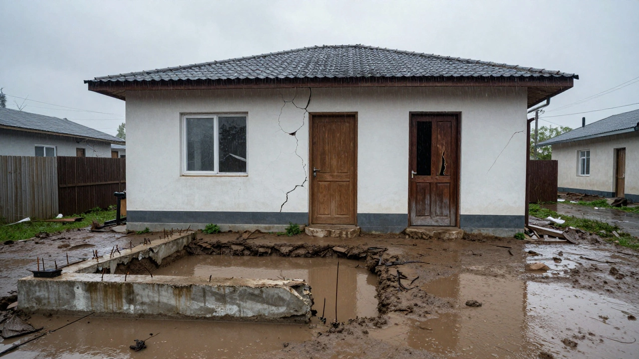 Что будет, если построить дом на грунтовых водах: последствия и как этого избежать