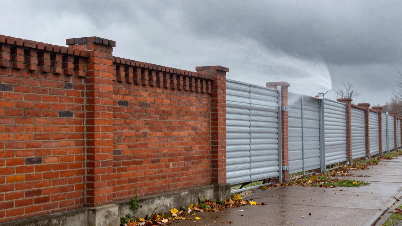 Какой забор выдержит наиболее сильный ветер: лучшие материалы и конструкции для Калининграда