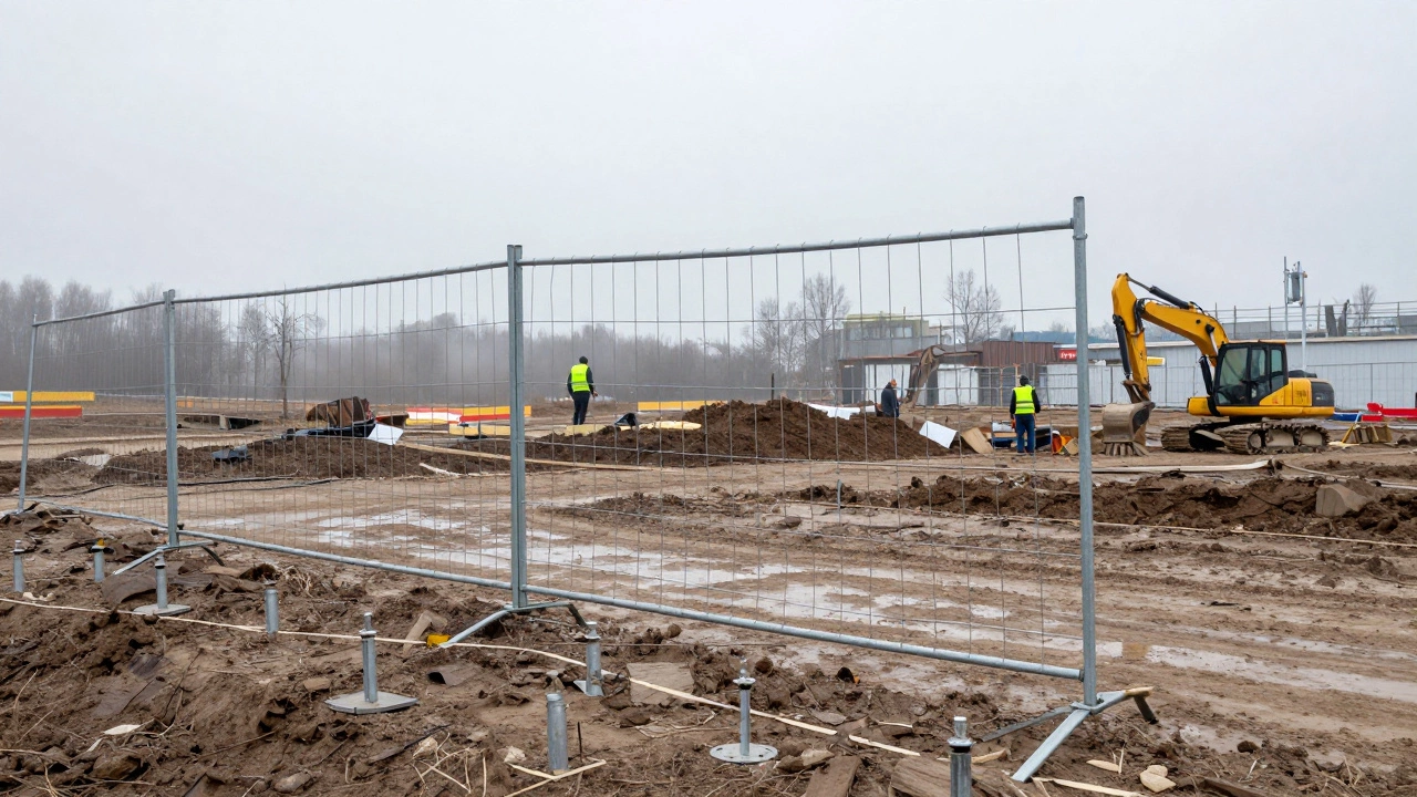 На каком этапе строительства ставят забор - когда и почему это делают правильно