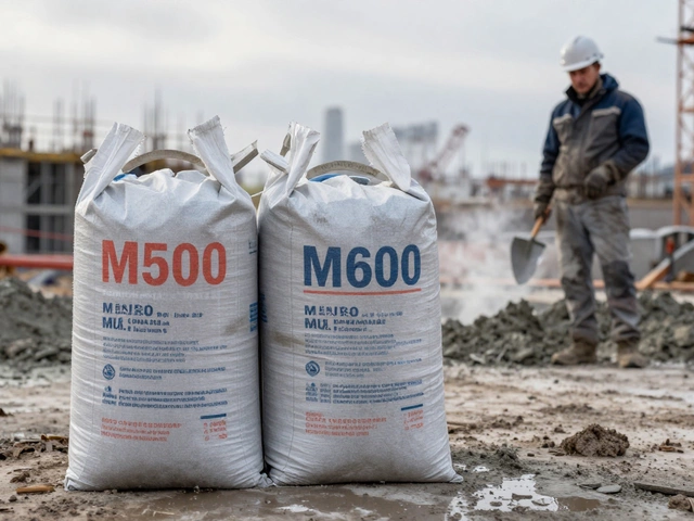 Какой цемент лучше: М500 или М600 - практическое сравнение для строительства
