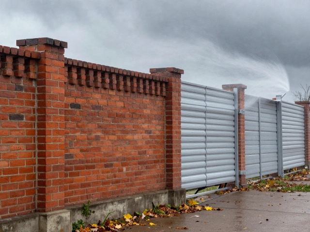 Какой забор выдержит наиболее сильный ветер: лучшие материалы и конструкции для Калининграда