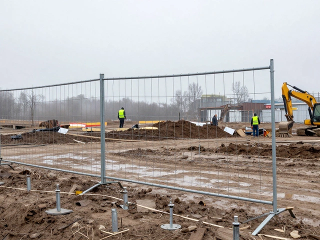 На каком этапе строительства ставят забор - когда и почему это делают правильно