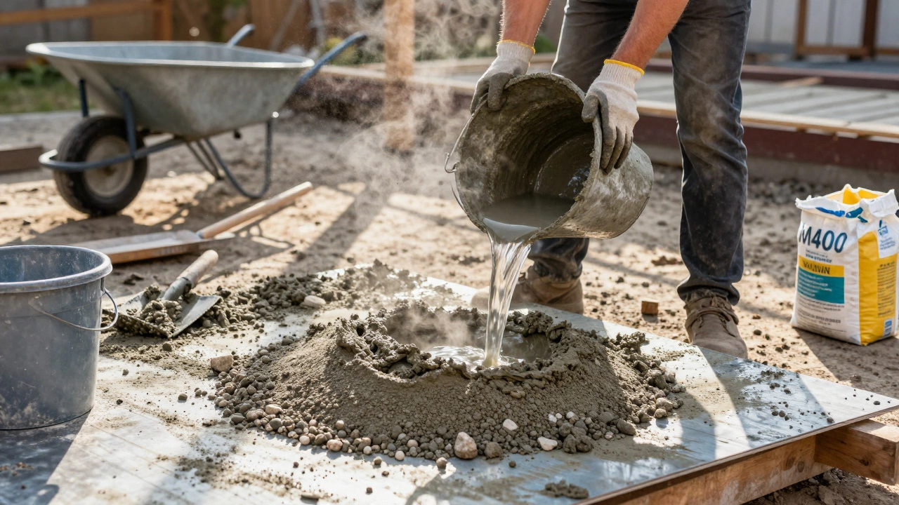 Как сделать крепкий бетон своими руками: пропорции, замес и советы от практика