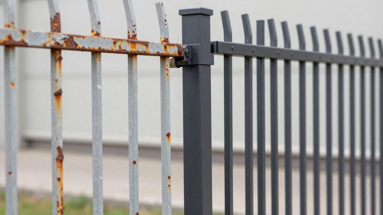 Срок службы металлического забора: как выбрать материал на десятилетия